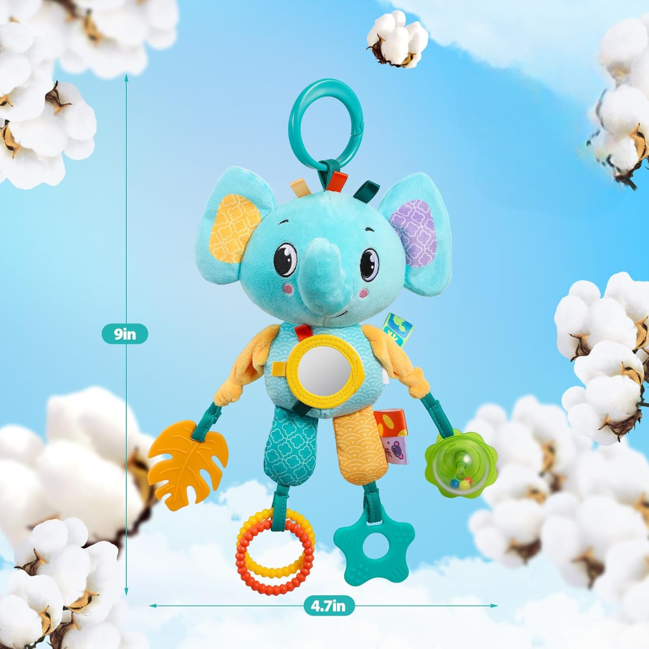 Jouet d'Éveil - SoftHangingToy™ - Elephant