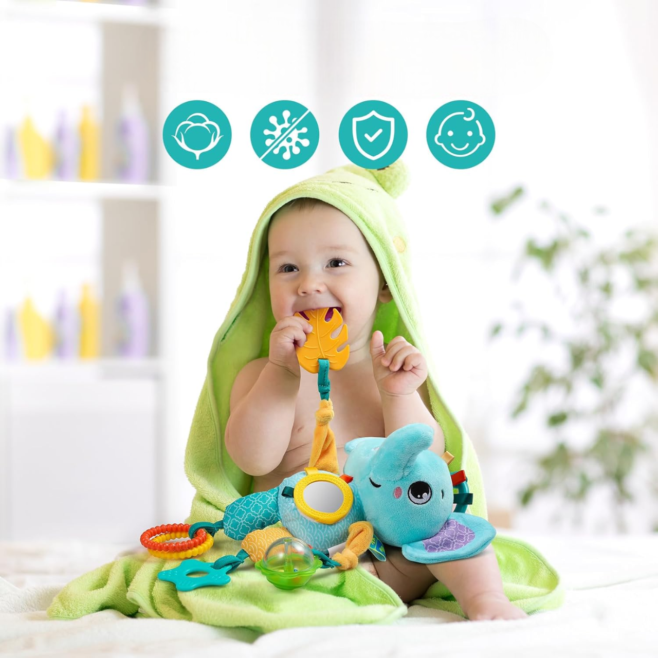 Jouet d'Éveil - SoftHangingToy™ - Elephant